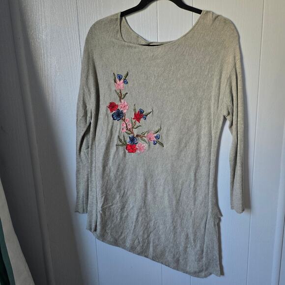 Studio Petite JPR Vintage Floral Embroidered Blouse size Large Petite - Picture 1 of 8